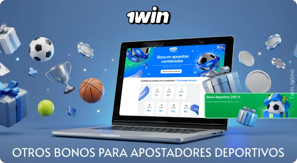 1win ofrece a los jugadores de Argentina una serie de bonos deportivos